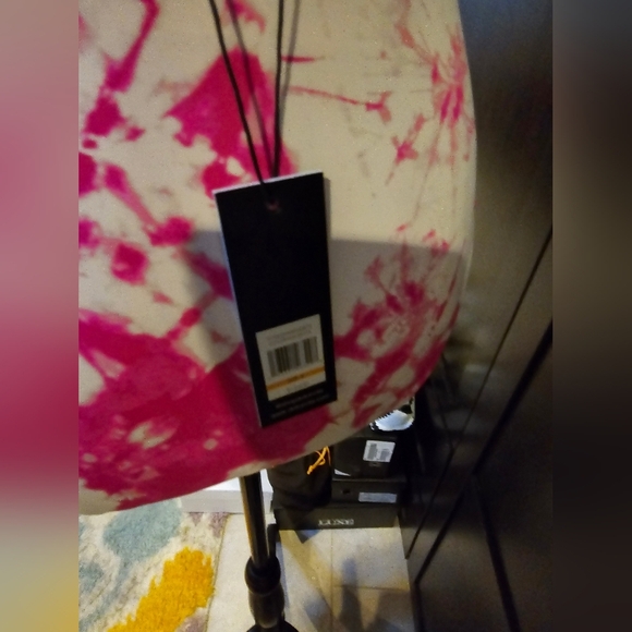 Dolce Vita Swimsuit NWT Size: Small Side Tassels Tie Up Barbiecore - Picture 7 of 8